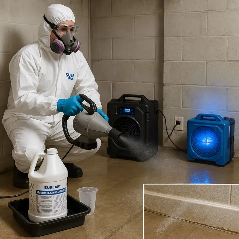 Sanitization and Odor Removal process in Raeford, NC
