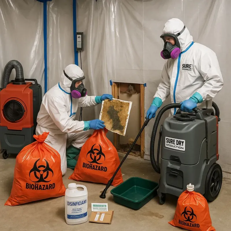 Contaminated Water Handling Protocols process in Raeford, NC