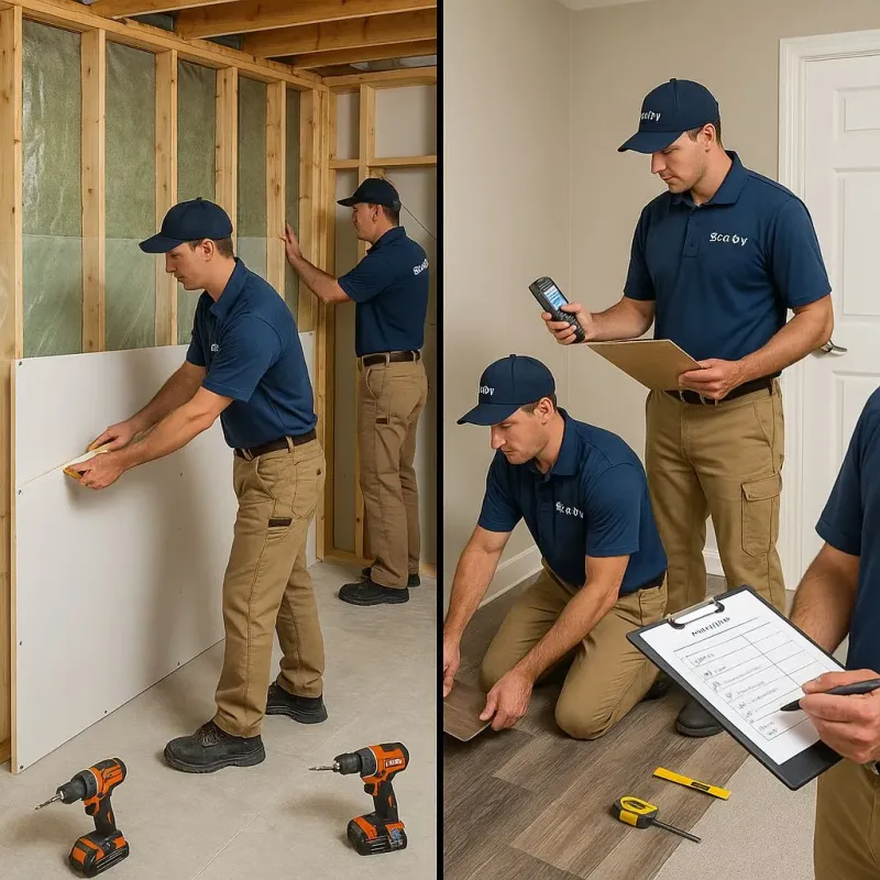 Repairs and Reconstruction process in Raeford, NC